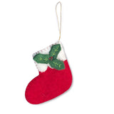Tree Decoration - Christmas Stocking - Red