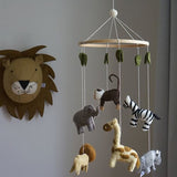 Cot Mobile - Safari Leaves