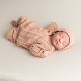 Newborn Knitted Hat - Pink