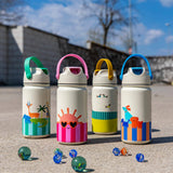 Kids Insulated Stainless Steel Bottle - Woof Gang - 420ml