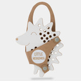 Little Hedgehog - Wooden Montessori Lacing Toy