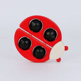 Wooden Ladybug on Wheels – Red