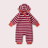 Little Unicorns Hooded Reversible Snug Suit - Rust