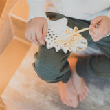 Little Hedgehog - Wooden Montessori Lacing Toy