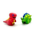 Creatibles D.I.Y. Air-Dry Clay Kit - Dino BFFs (4 Colours)