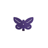 Kids Wall Hook Butterfly - Purple