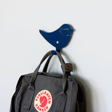 Kids Wall Hook Bird - Blue