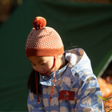 Ginger Diamonds Knitted Hat