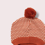 Ginger Diamonds Knitted Hat