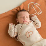 Baby Blanket - Dogs - Ginger + Ecru