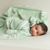 Baby Blanket - Turtles - Soft Green