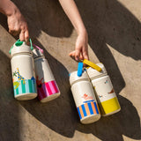 Kids Insulated Stainless Steel Bottle - Croc Rock - 420ml