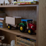 Classic Wooden Tractor + Trailer