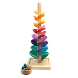 Wooden Marble Tree - Rainbow - 48cm