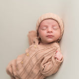Newborn Knitted Hat - Pink