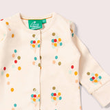 Rainbow Balloons Organic Cotton Babygrow