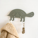 Kids Wall Hook Turtle - Green