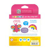 Creatibles D.I.Y. Air-Dry Clay Kit - Rainbow BFFs (4 Colours)