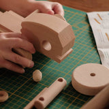 Wooden Build-Your-Own Tractor