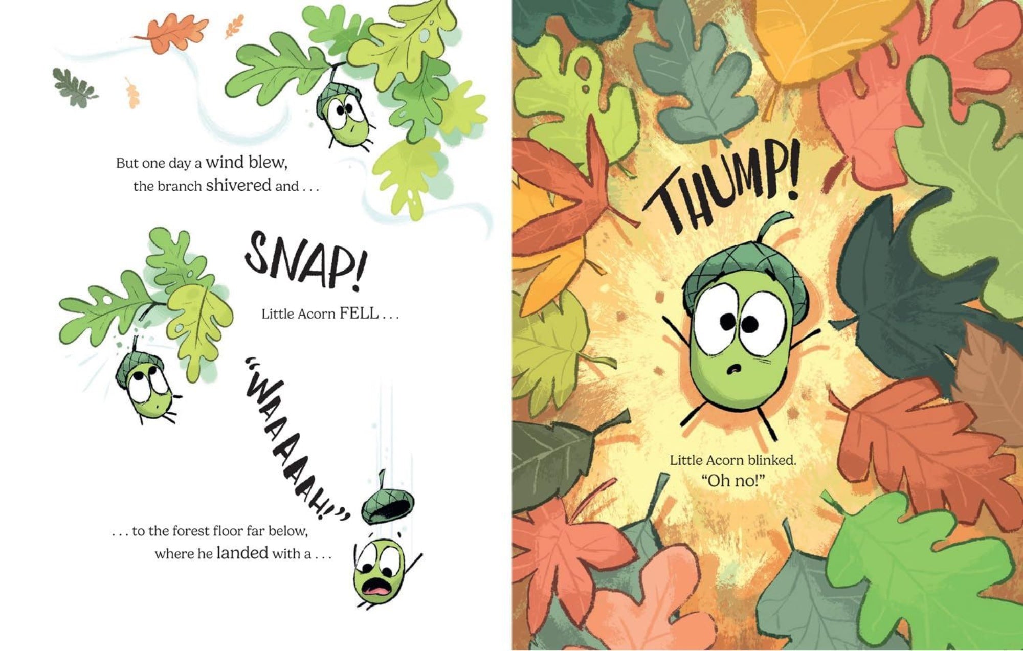 Book - Little Acorn: A Long Way Down (Paperback)