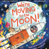 Book - We're Moving to the Moon (Paperback)