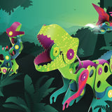 Clixo Dino Discovery Pack - Kids Magnetic Toy - 22 pcs