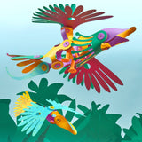 Clixo Tropical Birds Pack - Kids Magnetic Toy -
