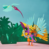 Clixo Tropical Birds Pack - Kids Magnetic Toy -