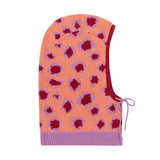 Kids Knitted Balaclava - Leopard