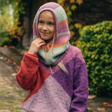 Kids Knitted Balaclava - Stripe
