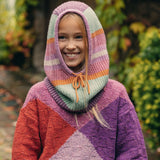 Kids Knitted Balaclava - Stripe
