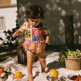 Baby Dungaree Romper - Trattoria