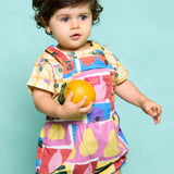 Baby Dungaree Romper - Trattoria