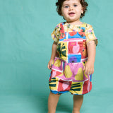 Baby Dungaree Romper - Trattoria