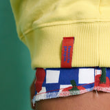 Relaxed Fit Kids Sweatshirt – Butter Yellow