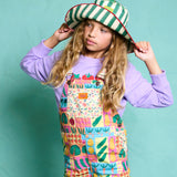 Kids Short Dungarees - Focaccia