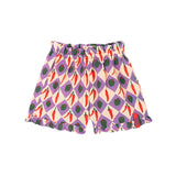 Ruffle Hem Kids Shorts – Checkered