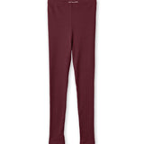 Kids Leggings – Burgundy