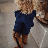 Kids Corduroy Pants - Navy Stripe