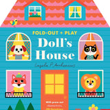 Book - Fold-Out + Play Doll's House (Board)