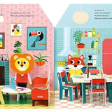 Book - Fold-Out + Play Doll's House (Board)