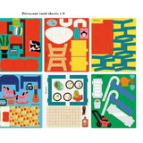 Book - Fold-Out + Play Doll's House (Board)