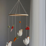 Cot Mobile - Hens