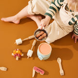 Wooden Camping Cooker Play Set