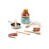 Wooden Camping Cooker Play Set