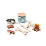 Wooden Camping Cooker Play Set