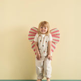 Oversized Striped Dress-Up Bow