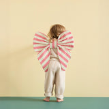 Oversized Striped Dress-Up Bow