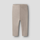 Baby Slim Merino Wool Leggings - Feather Grey