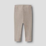 Baby Slim Merino Wool Leggings - Feather Grey